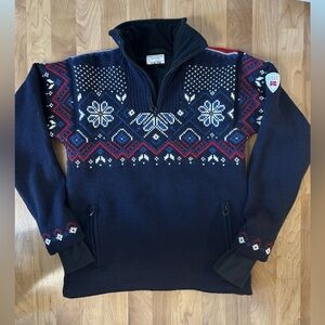 Dale of Norway Unisex Zip-Up Sweater